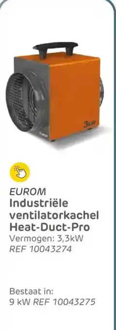 Brico Eurom Industriële ventilatorkachel Heat-Duct-Pro aanbieding