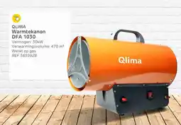 Brico Qlima Warmtekanon DFA 1030 ref 5659928 aanbieding
