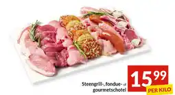 Intermarché Steengrill-, fondue- of gourmetschotel aanbieding
