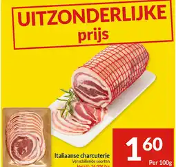 Intermarché Italiaanse charcuterie aanbieding