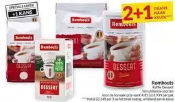 Intermarché Rombouts Koffie Dessert aanbieding