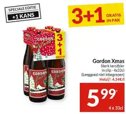 Intermarché Gordon Xmas Sterk kerstbier aanbieding