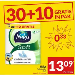 Intermarché Nalys Toiletpapier Soft aanbieding