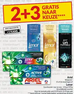 Intermarché Ariel of Lenor aanbieding