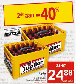 Intermarché Jupiler pils aanbieding