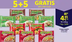 Cora Yum Yum Instant noedels aanbieding
