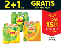 Cora Lipton Iced tea aanbieding