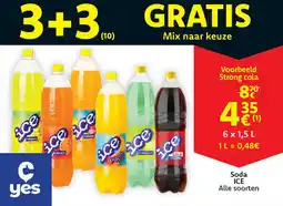 Cora Ice soda aanbieding