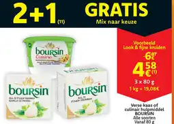 Cora Boursin Verse kaas of culinair hulpmiddel aanbieding
