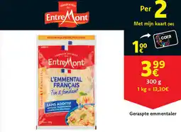 Cora Geraspte emmentaler aanbieding