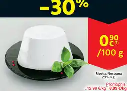 Cora Ricotta Nostrana 29% v.g. aanbieding