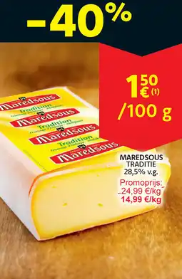 Cora Maredsous Tradie 28.5% vg aanbieding
