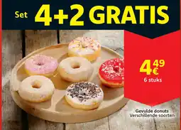 Cora Gevulde donuts aanbieding