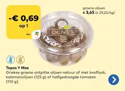 Bio Planet Tapas Y mas groene olijven aanbieding