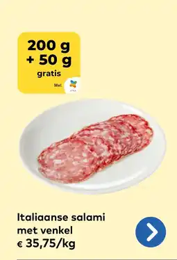 Bio Planet Italiaanse salami met venkel aanbieding