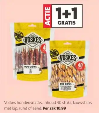 Intratuin Voskes hondensnacks aanbieding