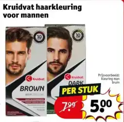Kruidvat Kruidvat haarkleuring voor mannen aanbieding