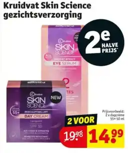 Kruidvat Kruidvat skin science gezichtsverzorging aanbieding