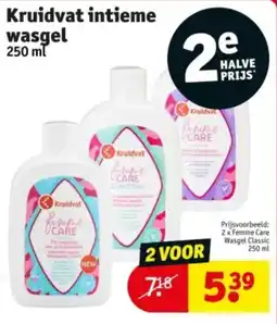 Kruidvat Kruidvat intieme wasgel aanbieding