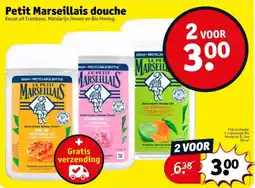 Kruidvat Petit Marseillais douche aanbieding