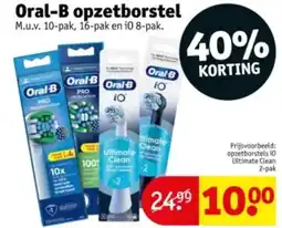 Kruidvat Oral-B opzetborstel aanbieding