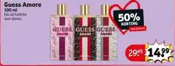 Kruidvat Guess Amore aanbieding