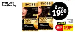 Kruidvat Syoss Oleo haarkleuring aanbieding