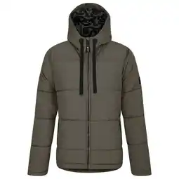 Decathlon Dames Society gewatteerde jas (Korstmossen Groen) aanbieding