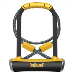 Decathlon OnGuard PitBull DT 8005 U-LOCK fietsslot 5 x Sleutels met code + kabel aanbieding