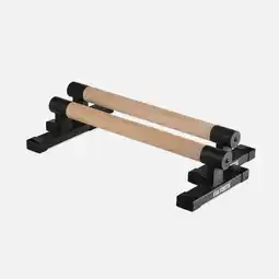 Decathlon Pro lage parallettes voor street workout oefeningen en versterking aanbieding
