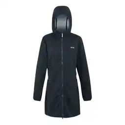 Decathlon Dames Bloomfield Marl Longline Fleecejack (Seal grijs/lila hint) aanbieding