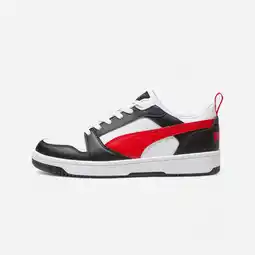 Decathlon Heren sneakers Rebound V6 low wit rood aanbieding