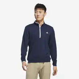 Decathlon Licht golfjack met halve rits voor heren marineblauw aanbieding