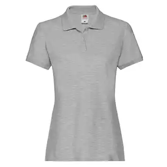 Decathlon Dames Premium Effen Poloshirt (Atletische Heide) aanbieding