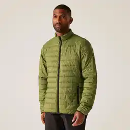 Decathlon Gevulde Jas Heren Wandelen Hillpack Quilted aanbieding