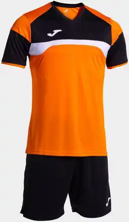 Decathlon Joma Danubio III Sportset 4XS - Oranje/Zwart, Ademend & Licht aanbieding