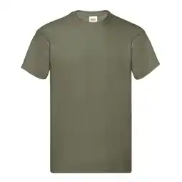 Decathlon Heren Origineel TShirt (Klassieke Olijf) aanbieding