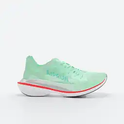 Decathlon Hardloopschoenen met carbonplaat voor heren KD900X LD2 groen aanbieding