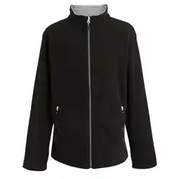 Decathlon Heren Fleece Jas (Zwart/Minaalgrijs) aanbieding