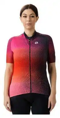 Decathlon Alé Circus Women's Short Sleeve Jersey Pink aanbieding