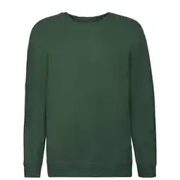 Decathlon Kinder/Kids Premium Sweatshirt met Inzetstuk (Fles groen) aanbieding