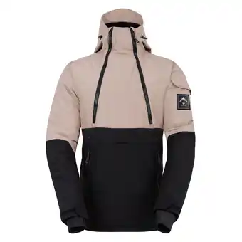 Decathlon Heren TBar Overhead Skijas (Klei/Zwart) aanbieding