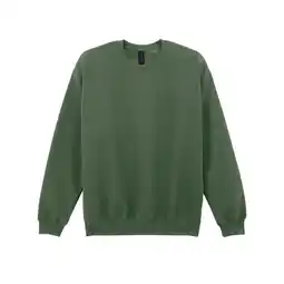 Decathlon Unisex Softstyle Midweight Fleece Sweatshirt voor volwassenen (Militair Groen) aanbieding