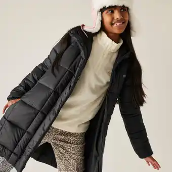 Decathlon Embrie waterafstotende lange donsjas voor kinderen aanbieding