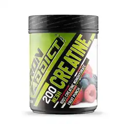 Decathlon 100% Creatine Monohydraat 200 Mesh - 300g Fruit Punch Iron Addict Labs aanbieding