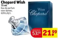 Kruidvat Chopard Wish aanbieding