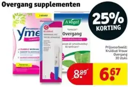 Kruidvat Overgang supplementen aanbieding
