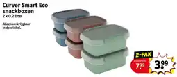 Kruidvat Curver Smart Eco snackboxen aanbieding