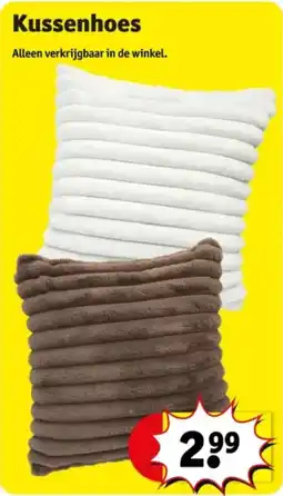 Kruidvat Kussenhoes aanbieding