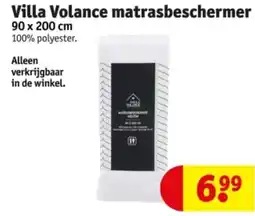 Kruidvat Villa Volance matrasbeschermer aanbieding